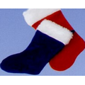 Promotional Fleece Christmas Stocking with Fur Cuff (Small 15")